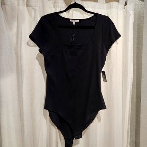 Express full bottom body suit black sz XL